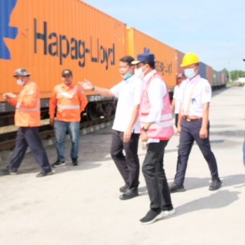 Menhub: Kereta Api Kuala Tanjung-KEK Sei Mangkei Beroperasi Bulan Depan