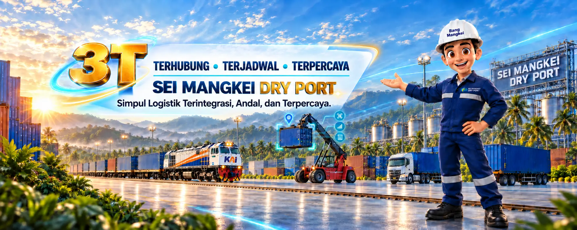 Terhubung, Terjadwal, Terpercaya