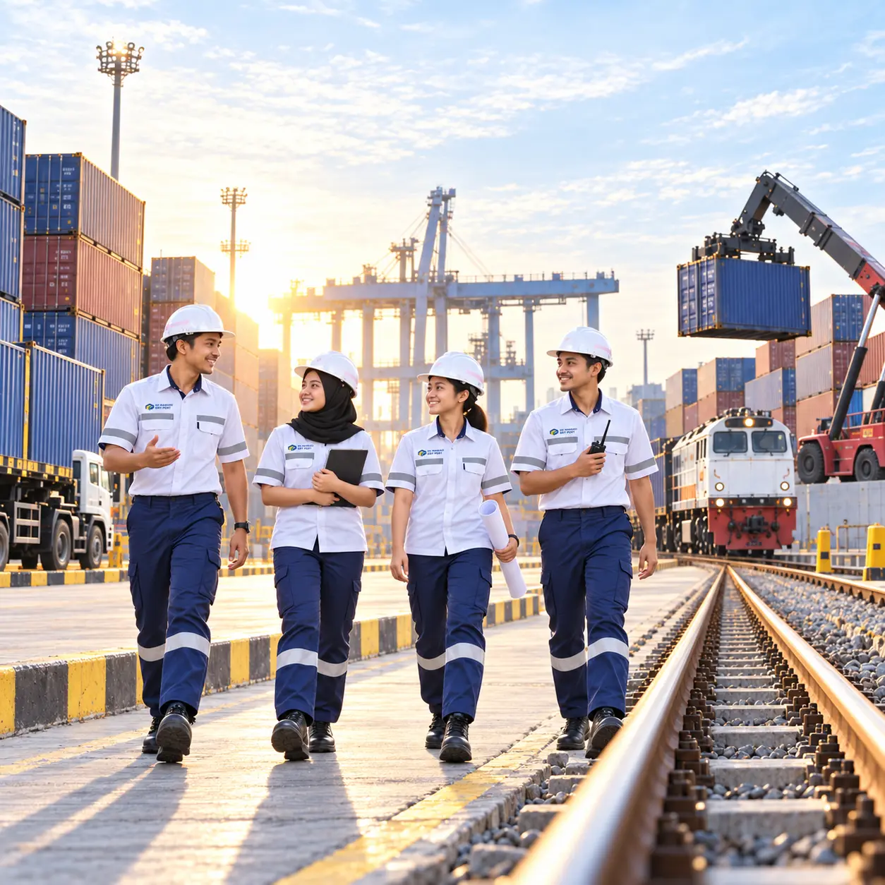 Kantor PT Sei Mangkei Nusantara Tiga -  Sei Mangkei Dry Port